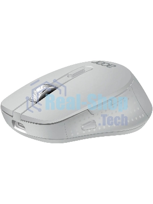 Мышь беспроводная Acer OMR310 светло-серый, 1600 dpi, радиоканал, Bluetooth, USB, кнопки - 7