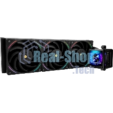 Система жидкостного охлаждения Thermalright Elite Vision 360 ARGB Soc-AM5/AM4/1200/1700/1851 черный 4-pin 27.7dB Al LCD Ret (E-VISION-360-BL-ARGB)