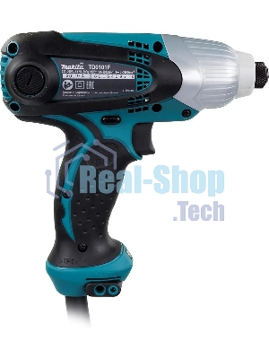 Дрель-шуруповерт Makita TD0101F, 230 Вт, 100 Нм, щеточный, ударный