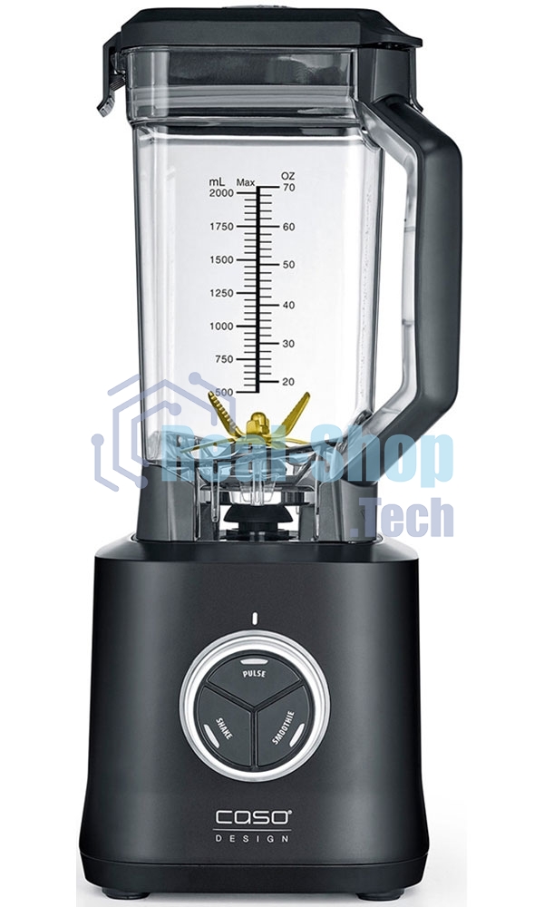 Блендер стационарный Caso Power Blender B 2000 черный, 2000 Вт, 10 скоростей