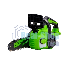 Цепная пила аккумуляторная GreenWorks G24CS25K4, 24V, 25 см, c АКБ 4А·ч и ЗУ (2007707UB)