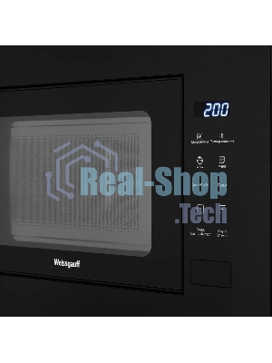 Микроволновая печь встраиваемая Weissgauff HMT-206 Compact Grill черный, 20 л, 700 Вт, переключатели - сенсор
