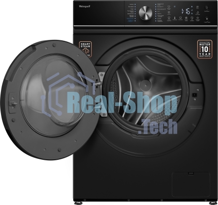 Стиральная машина Weissgauff WM 4106 D Black Edition черный, загрузка фронтальная 6 кг, 1000 об/мин, класс: А