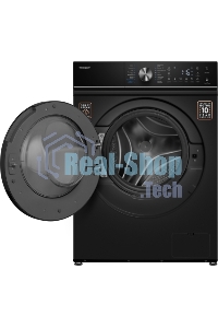 Стиральная машина Weissgauff WM 4106 D Black Edition черный, загрузка фронтальная 6 кг, 1000 об/мин, класс: А