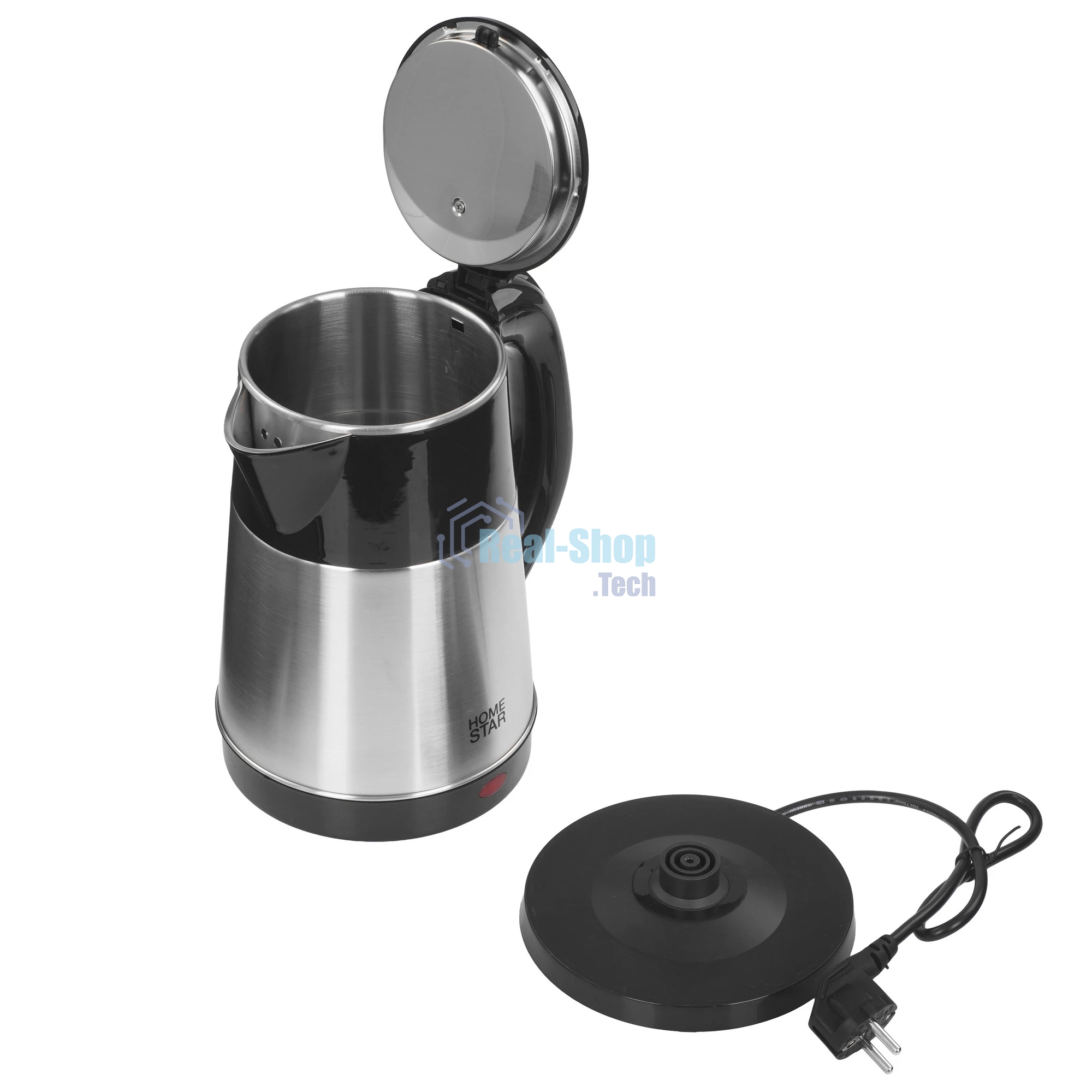 Чайник электрический HOMESTAR HS-1055 черный (106467)