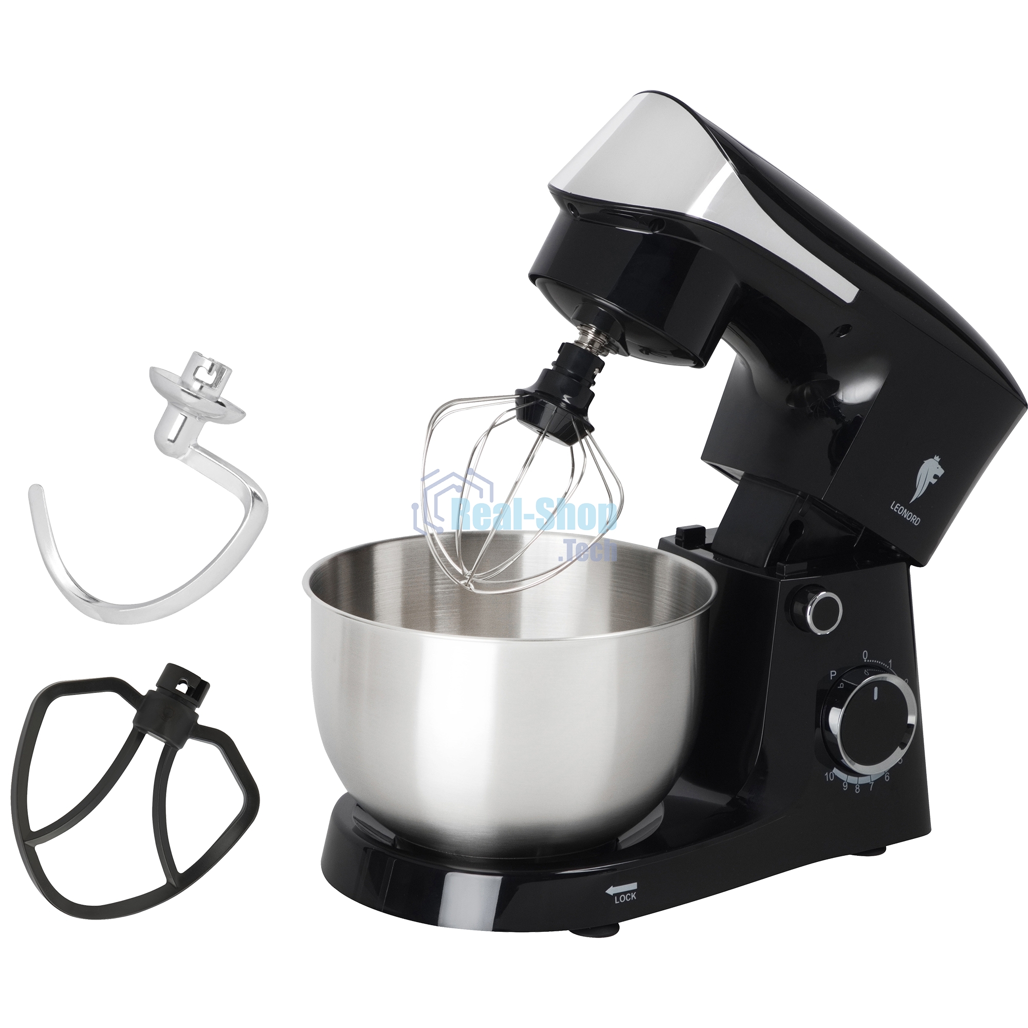 Миксер планетарный LEONORD LE-1778 черный (108983)