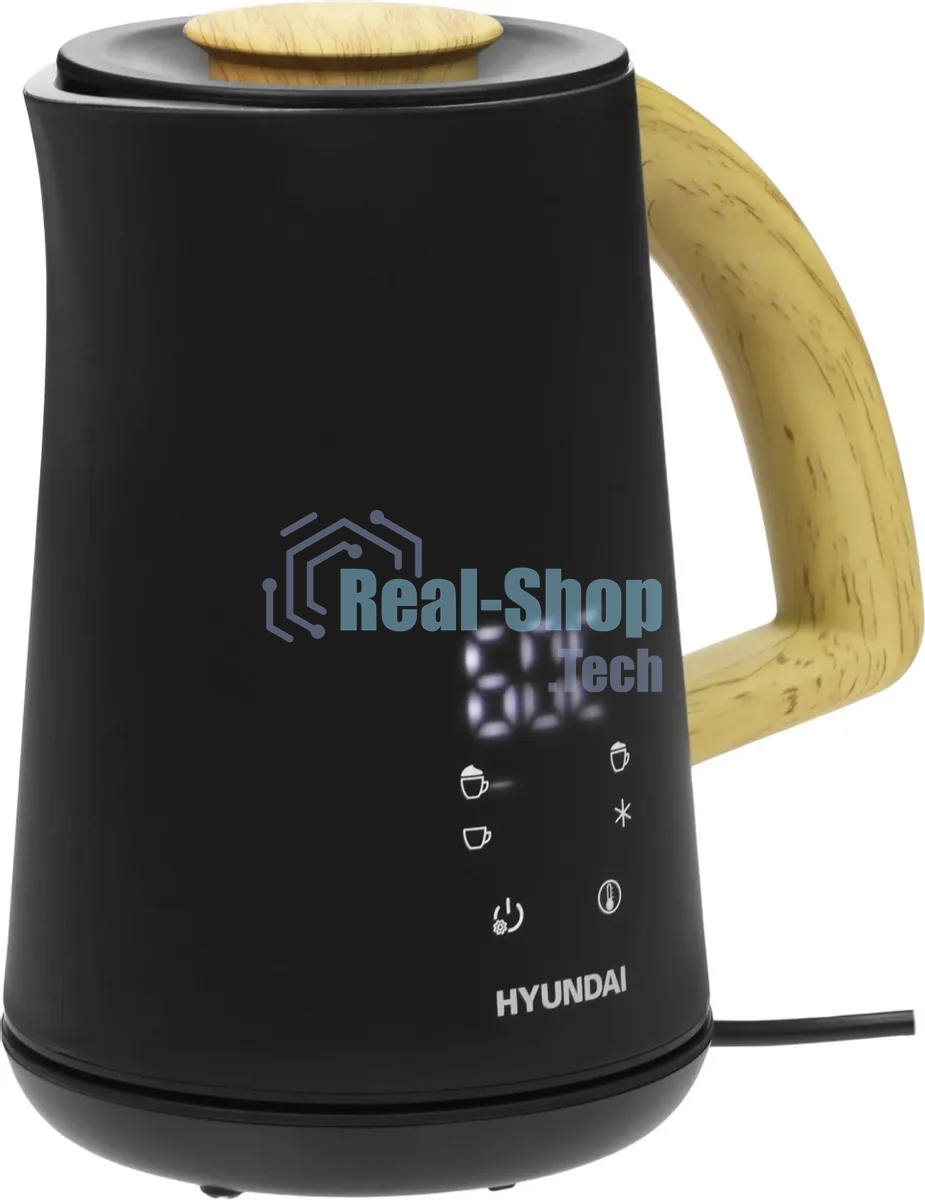 Капучинатор Hyundai HMF-P900 500мл черный/коричневый