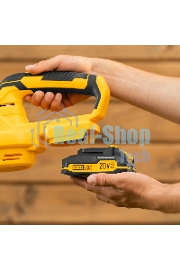 Воздуходувка аккумуляторная Denzel AB-500, 60 м/с, 500 м3/ч, Li-Ion, 20 В