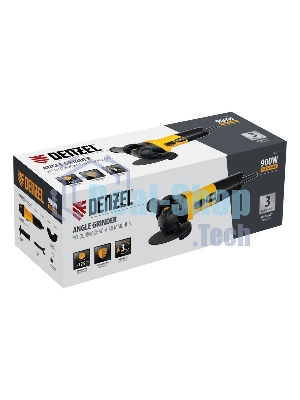 Угловая шлифовальная машина Denzel AGL125-900, 900 Вт, 125мм, 11000 об/мин