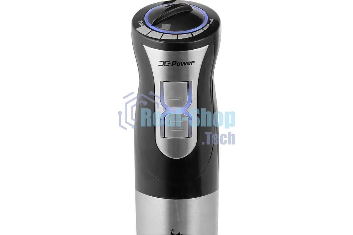 Блендер погружной Centek CT-1342 1400 Вт, черный/стальной