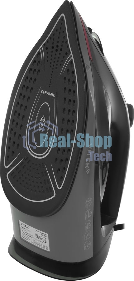 Утюг Vitek VT-IRN1203 черный, 2400 Вт, 430 мл