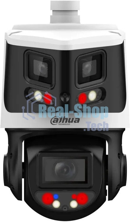 Камера видеонаблюдения Dahua DH-SDT3E410-8P-MB-A-PV1-0280, IP, 12 Мп, 2.8-40 мм, белая