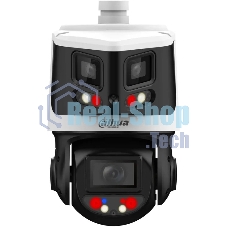 Камера видеонаблюдения Dahua DH-SDT3E410-8P-MB-A-PV1-0280, IP, 12 Мп, 2.8-40 мм, белая