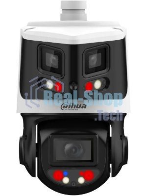 Камера видеонаблюдения Dahua DH-SDT3E410-8P-MB-A-PV1-0280, IP, 12 Мп, 2.8-40 мм, белая