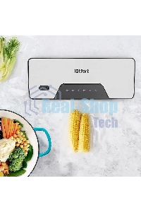 Вакуумный упаковщик Kitfort КТ-1517 130Вт серебристый/черный