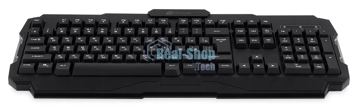 Клавиатура проводная Oklick 757G HW2, USB, черный