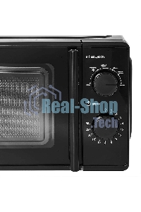 Микроволновая печь DELTA DL-85L20 черный, 20 л, 700 Вт, переключатели - поворотный механизм