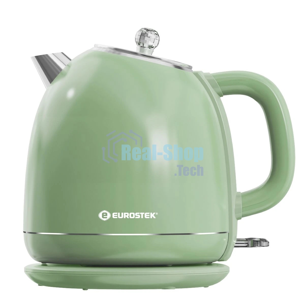 Чайник электрический Eurostek EEK-1843 1,7 л, 2200 Вт, зеленый