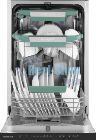 Встраиваемая посудомоечная машина Weissgauff BDW 4536 D Inverter AutoOpen Infolight