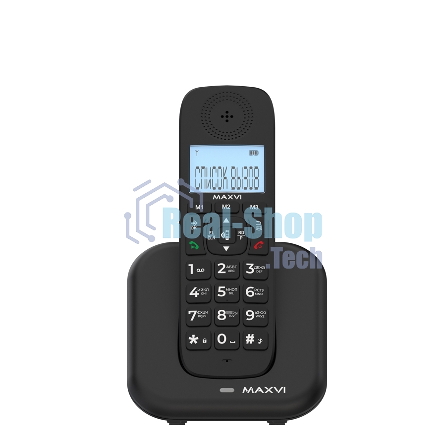 Радиотелефон MAXVI AM-02 черный