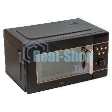 Микроволновая печь JVC JK-MW270D черный, 20 л, 700 Вт, переключатели - поворотный механизм/кнопки