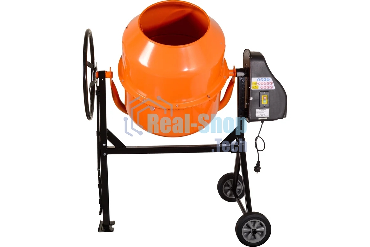 Бетономешалка Вихрь БМ-205 (74/1/5) 900 Вт, 205 л, чугунный венец, 32 об/мин