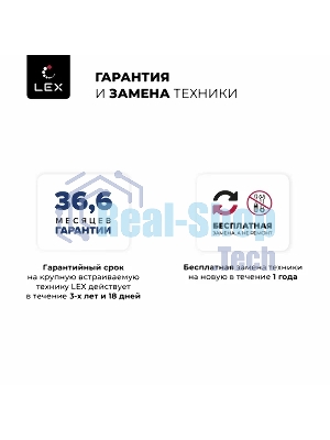 Стиральная машина Lex LWM12012WID (CHKO100014) белый, загрузка фронтальная 12 кг, 1200 об/мин., класс: А+++