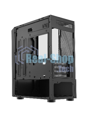 Компьютерный корпус Bloody BD-CC102F черный без БП mATX 2x120мм 2xUSB 2.0 1xUSB 3.0 audio bott PSU