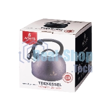 Чайник для плиты AGNESS 907-251 черный индуция 2,5 л