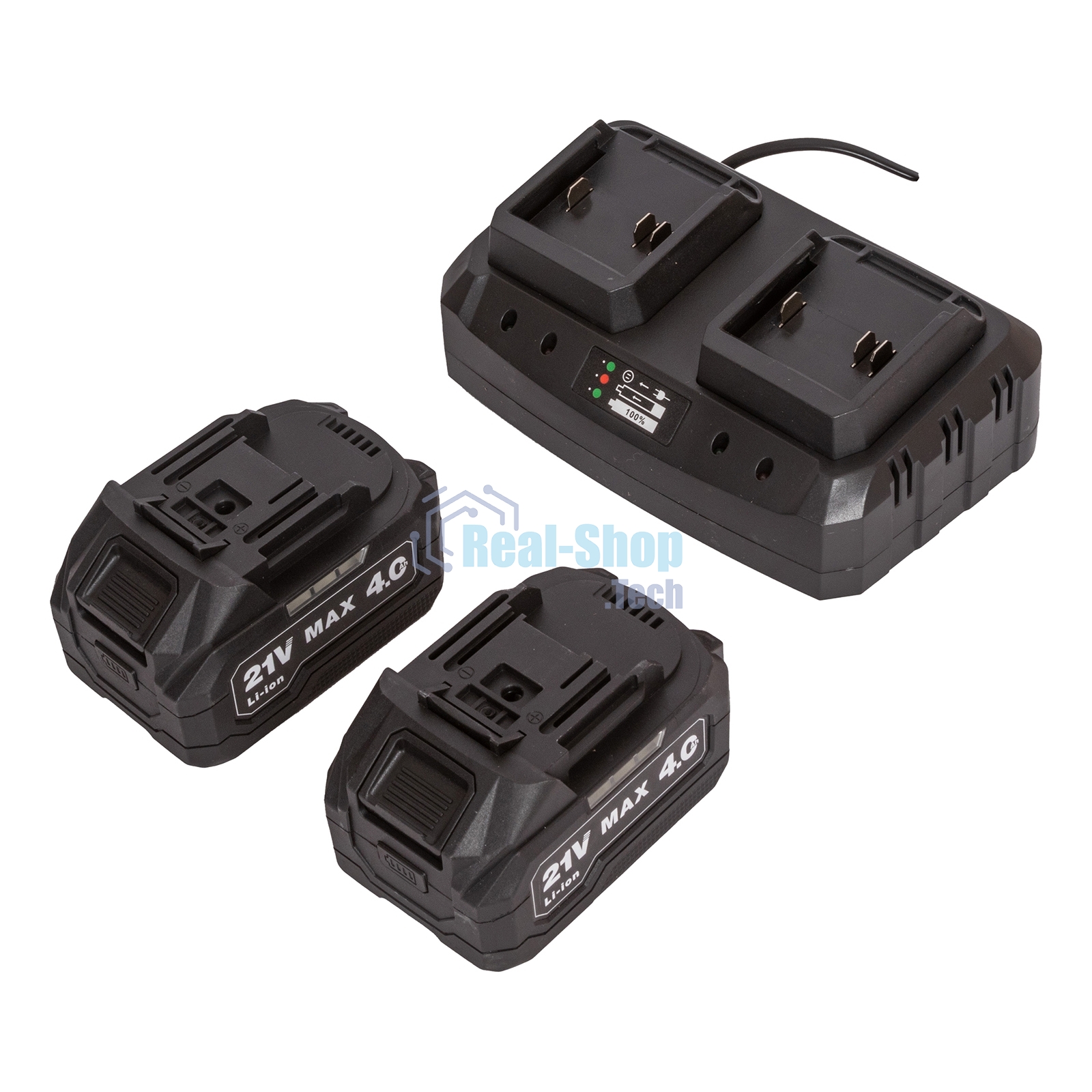 Газонокосилка аккумуляторная Pioneer BLM-404-40-BL