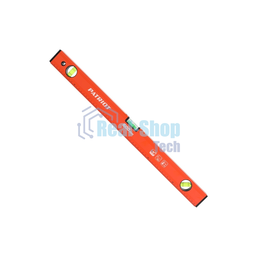 Уровень PATRIOT LCP-600, алюминиевый фрезерованный, 600мм