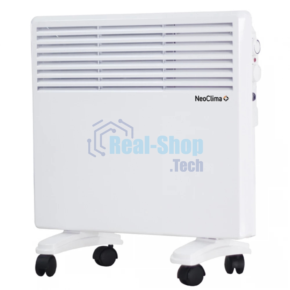 Конвектор Neoclima Intenso 2000 белый, 2000 Вт, 25 м2, термостат