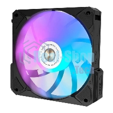 Вентилятор для корпуса Alseye i12B черный, 120 мм, 1800 об/мин, 33.2 дБ, 4 pin