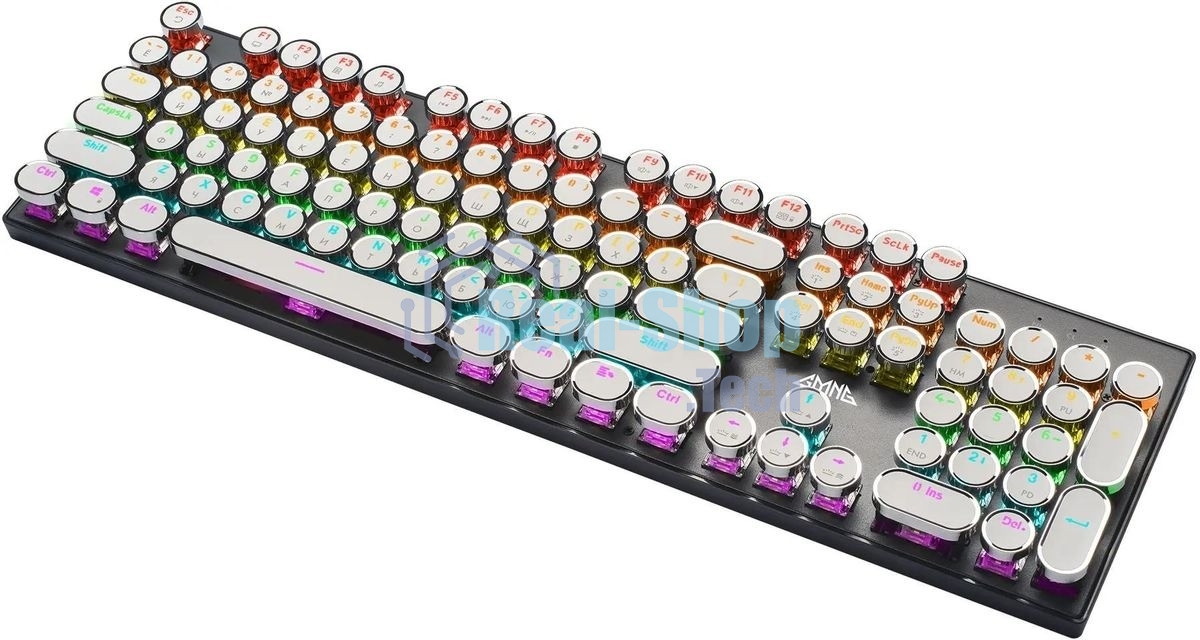 Клавиатура проводная GMNG GG-KB815X (1913914), USB, черный + белый