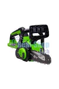 Цепная пила аккумуляторная GreenWorks G24CS25K4, 24V, 25 см, c АКБ 4А·ч и ЗУ (2007707UB)