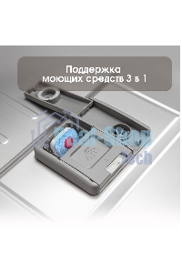 Встраиваемая посудомоечная машина Zigmund & Shtain DW 306.4, серый, 44.8 см, 10 компл., 49 дБ, класс A+++