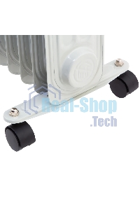 Обогреватель масляный MTX OCH-1500, белый, 1500 Вт, 15 м2, термостат