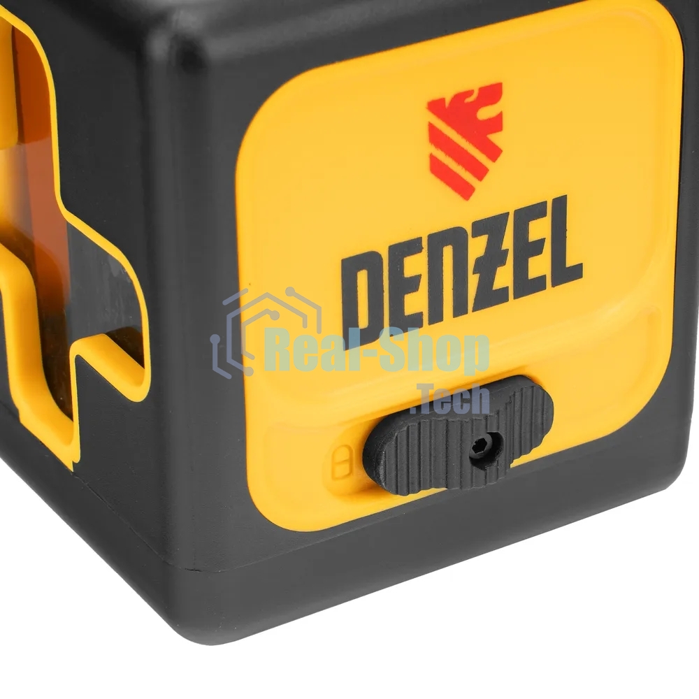 Лазерный уровень Denzel DQB, 30 м, зеленый луч, батарейки, сумка