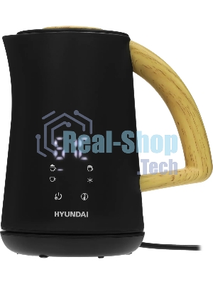 Капучинатор Hyundai HMF-P900 500мл черный/коричневый