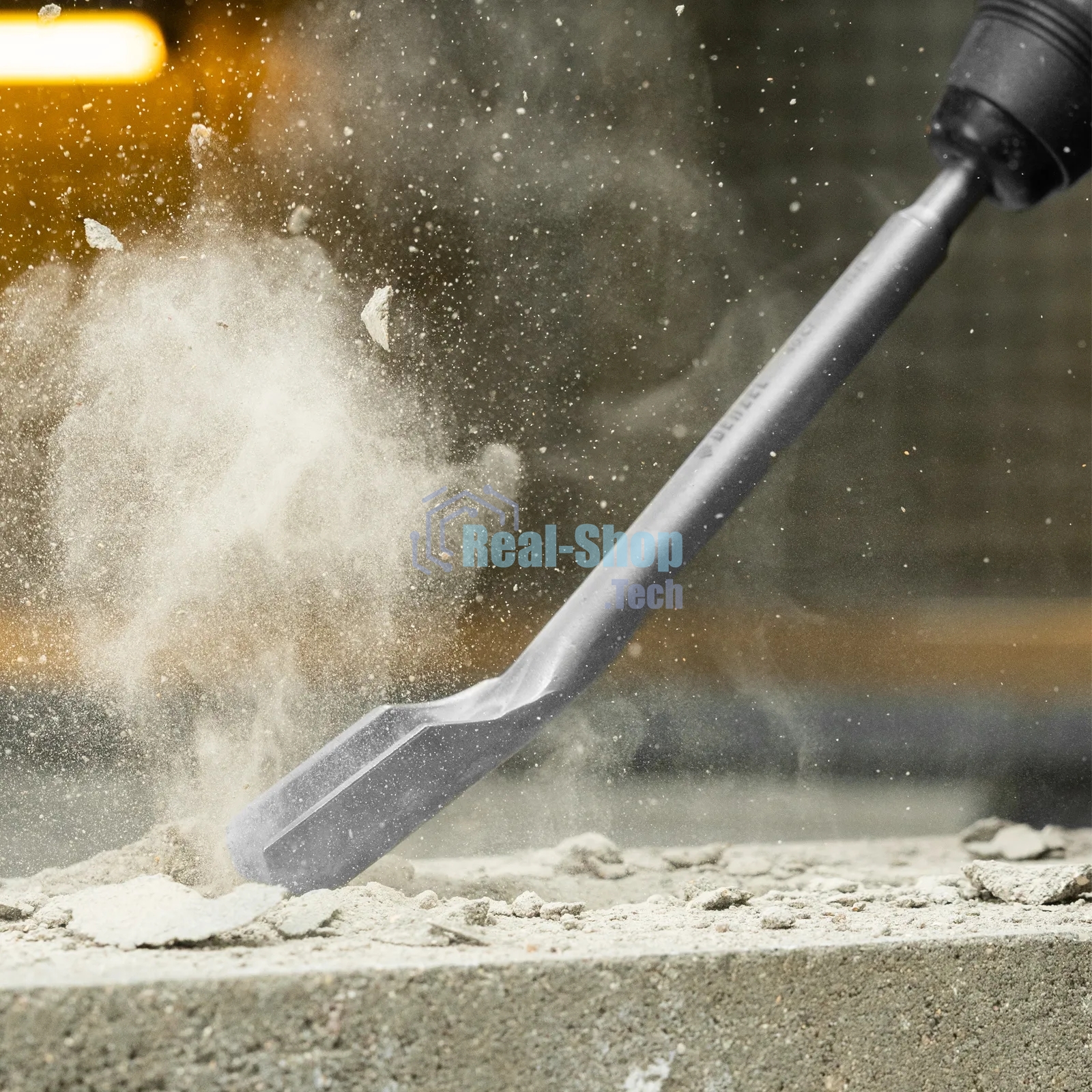 Зубило Denzel канальное, 14 х 22 х 250 мм, 40Cr, SDS PLUS