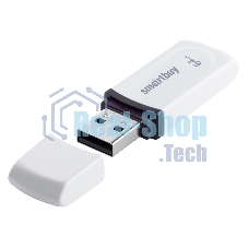 Флешка USB R/W 2.0 64Gb Smartbuy Paean белый