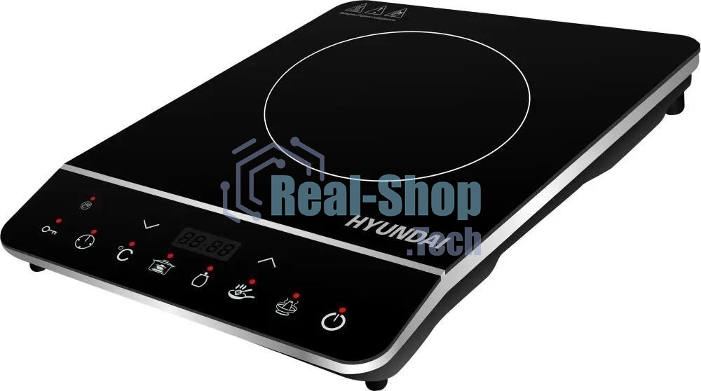 Плита настольная электрическая Hyundai HYC-0104 черный стеклокерамика (настольная)