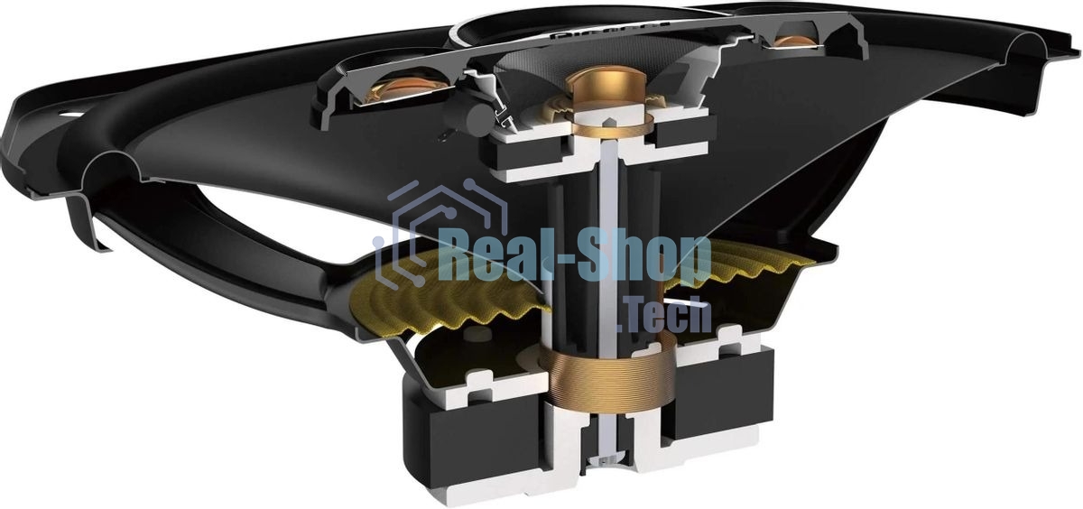 Колонки автомобильные Pioneer TS-A6968S 450Вт 92дБ 4Ом 15x23см (6x9дюйм) (ком.:2кол.) коаксиальные четырехполосные