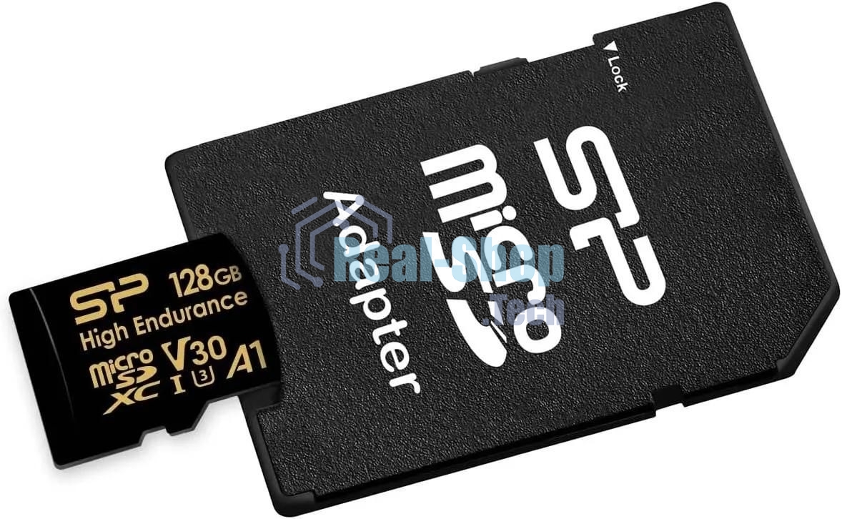 Флеш карта Silicon Power Elite microSDXC 128Gb SP128GbSTXDV3V1HSP + adapter