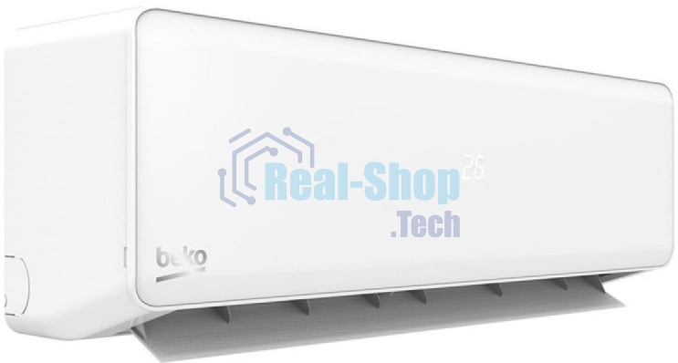 Кондиционер сплит-система Beko SPLIT BRFPA 090/BRFPA 091 9000 BTU, 26 м², 36/42 дБ, охлаждение, обогрев, осушение, белый