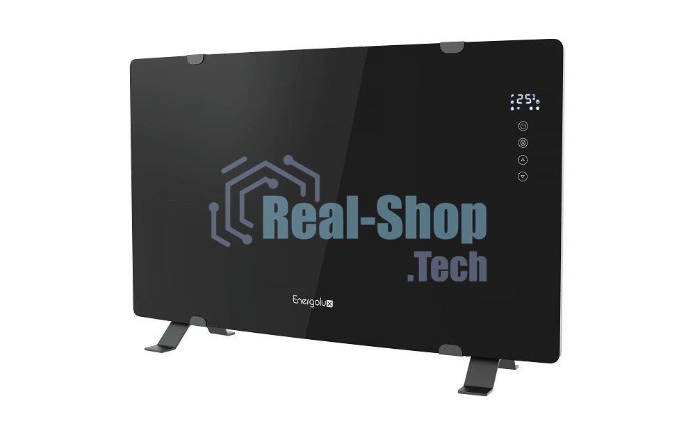 Электрический конвектор Energolux ECH-1500E-J1-BG, черное стекло