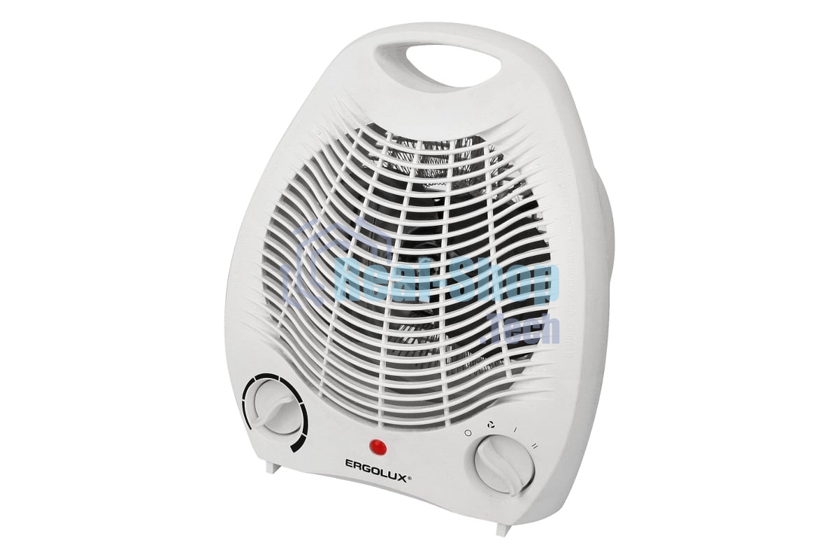 Тепловентилятор Ergolux ELX-FH01-C01 220-240В 1000/2000Вт бел. 13908