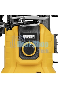 Моечная машина высокого давления Denzel R-180iD, 2000 Вт, 180 бар, 420 л/ч, асинх. двиг., бараб.