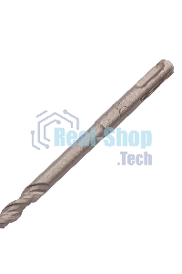 Бур по бетону Denzel двойная спираль, Cobalt W-tip, 10x600 мм, SDS PLUS