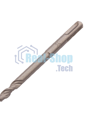 Бур по бетону Denzel двойная спираль, Cobalt W-tip, 10x600 мм, SDS PLUS